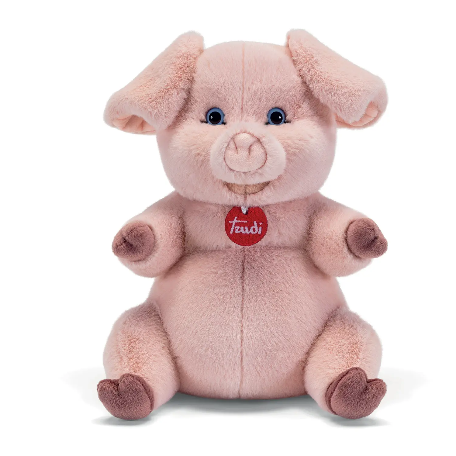 Trudi Maiale Zack M – Peluche Morbido Maialino Portafortuna 21x29x19 cm - peluches 0/36 mesi