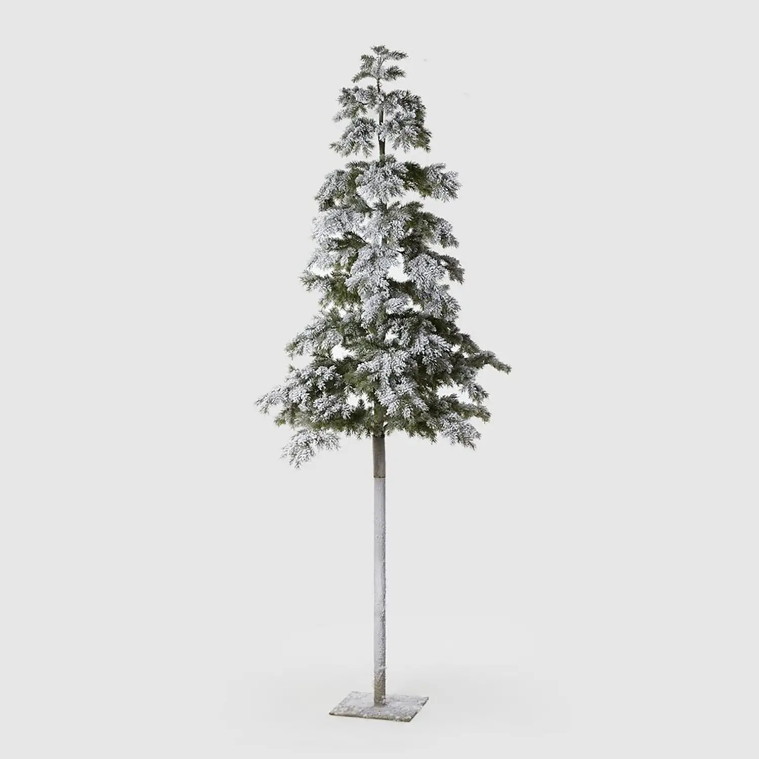 Albero di Natale Pino West Innevato Tronco Lungo H250 cm **ULTIMO PEZZO** - alberi