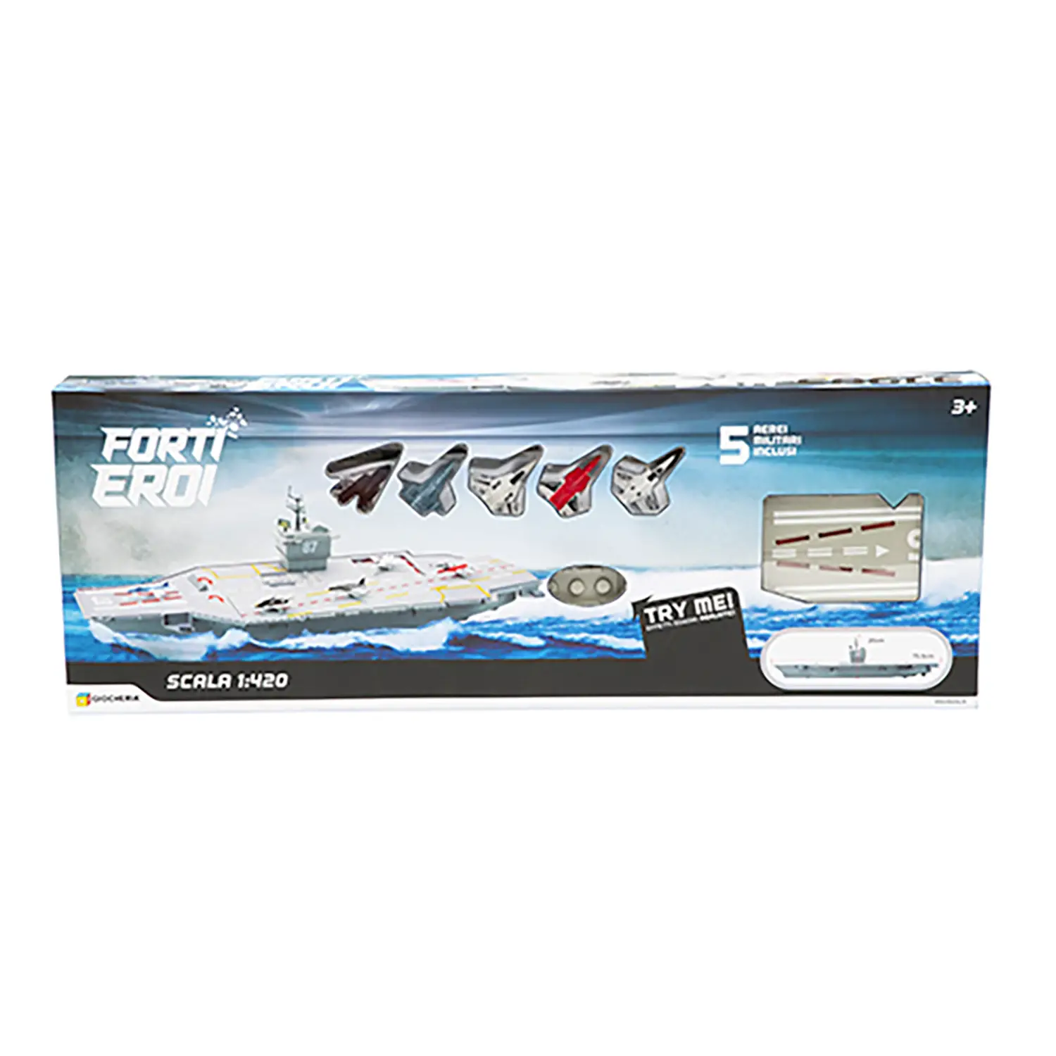 Forti Eroi Portaerei - action figures ed accessori