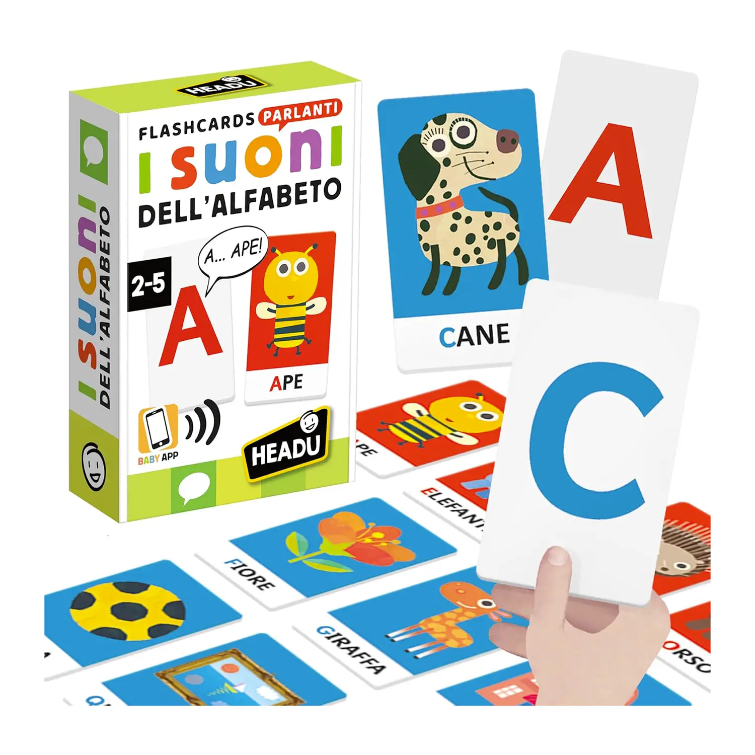 Flashcards Parlanti - I Suoni Dell'Alfabeto - Associazioni e tombole
