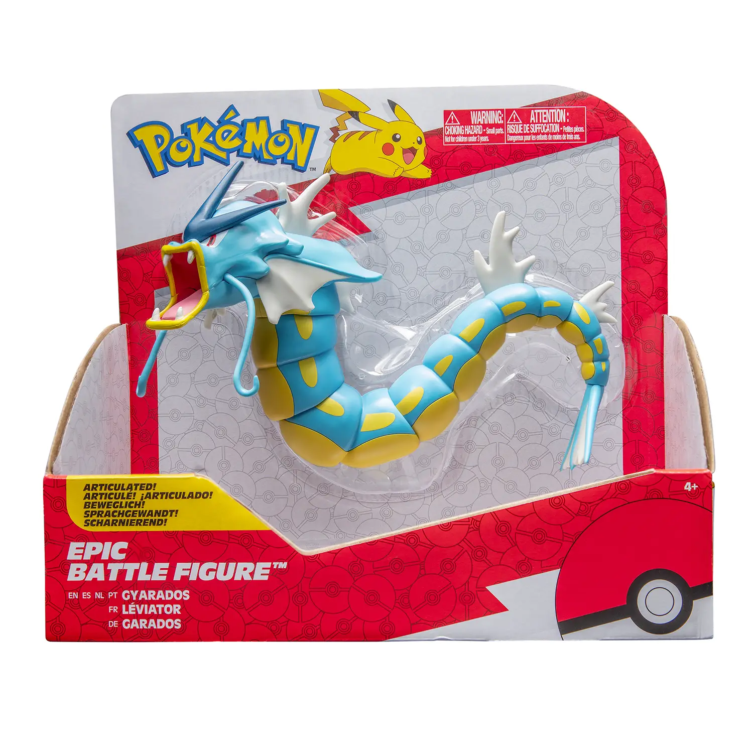 Pokemon Personaggio gigante articolato: Gyarados - action figures ed accessori