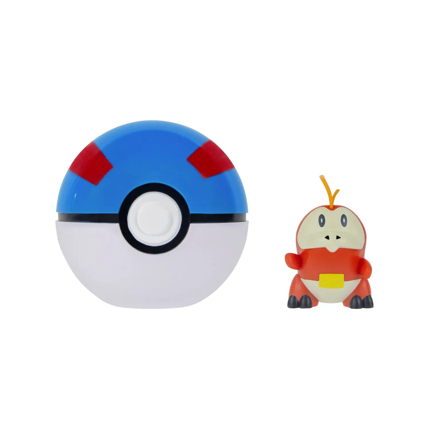 Pokemon Clip N Go: Fuecoco Con Mega Ball - action figures ed accessori