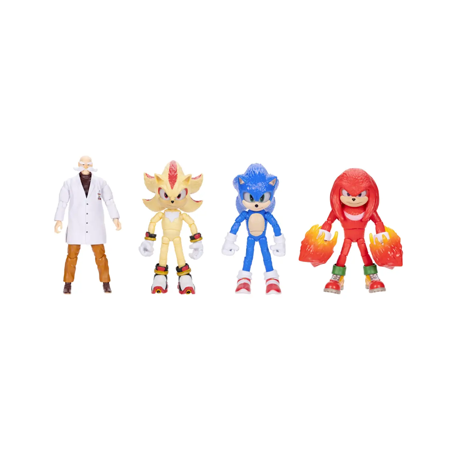 Sonic 3 Movie Personaggi Articolati 13 Cm - action figures ed accessori