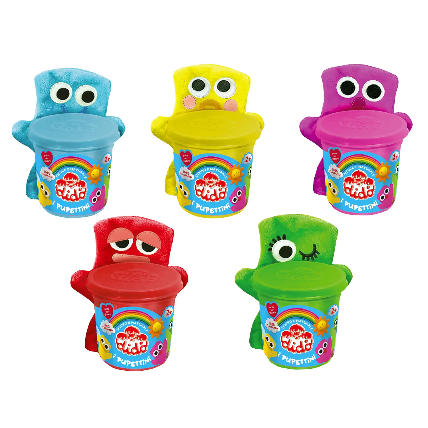 Giotto Dido' Puppets Pots - Vasetti Con Marionette - creatività