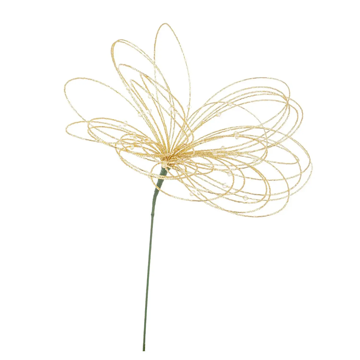 Ramo Tobya Decorazione Natalizia 53cm Oro - fiori e ghirlande