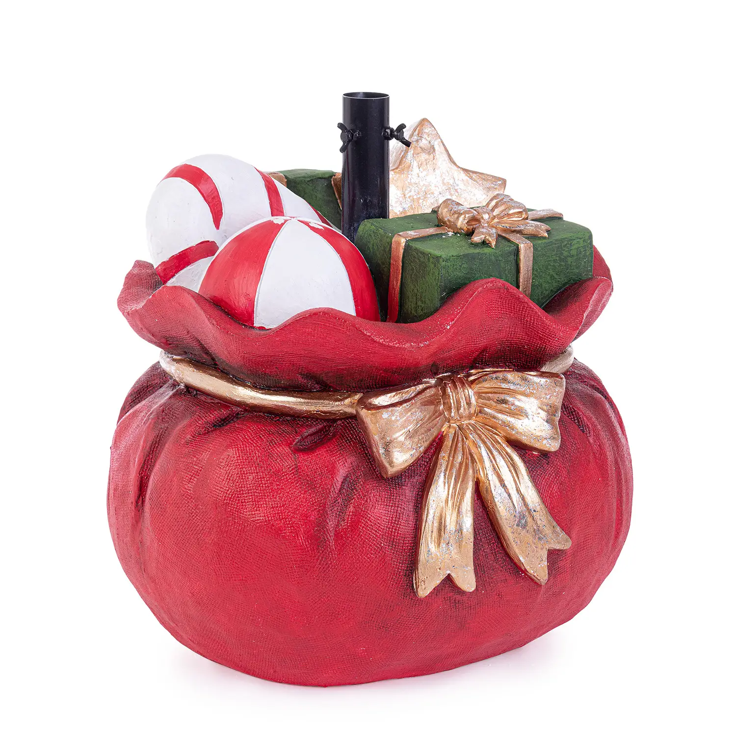 Base Albero Gift Bag Natale 44x38,5 Rossa - basi albero