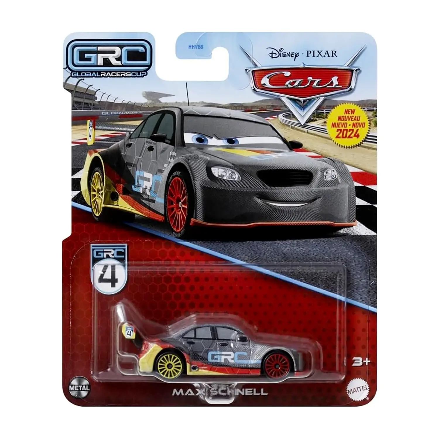 Cars Personaggio 1:55 HYD12 GRC Max Schnell - action figures ed accessori