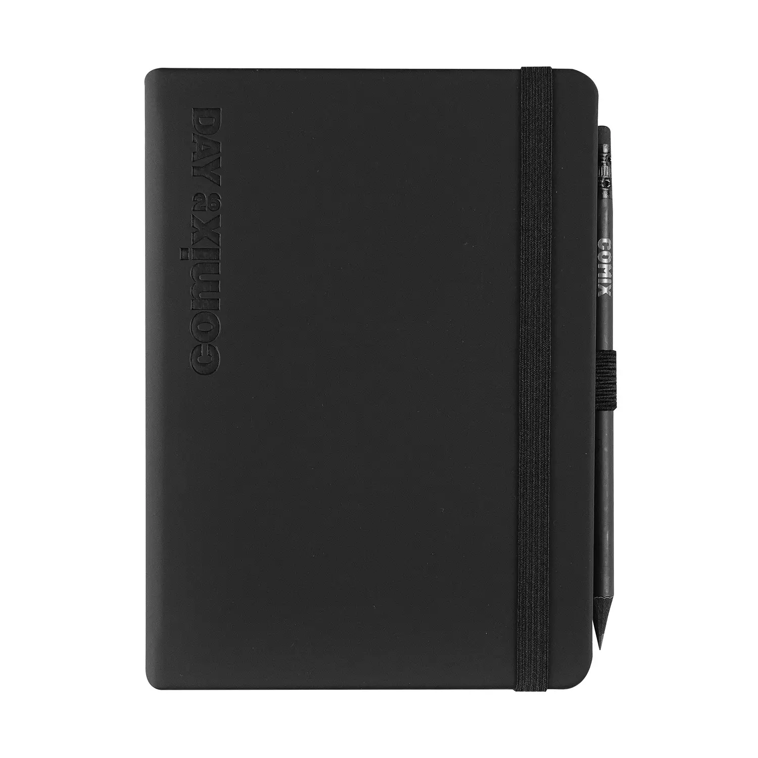 Agenda Comix 2026 Day Mini Black – 12 Mesi Giornaliera con Matita Inclusa - agende