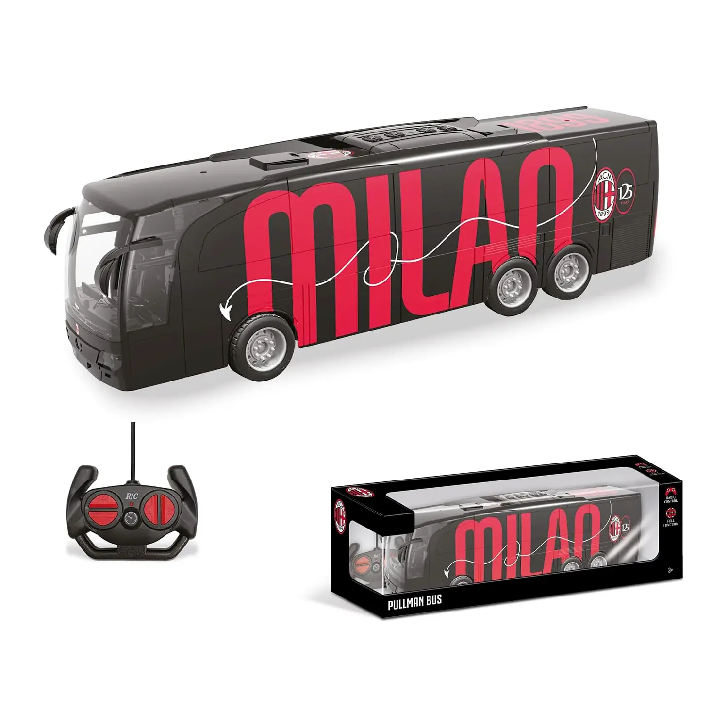 Bus Radiocomandato AC Milan Team 2.4 Ghz - radiocomandi