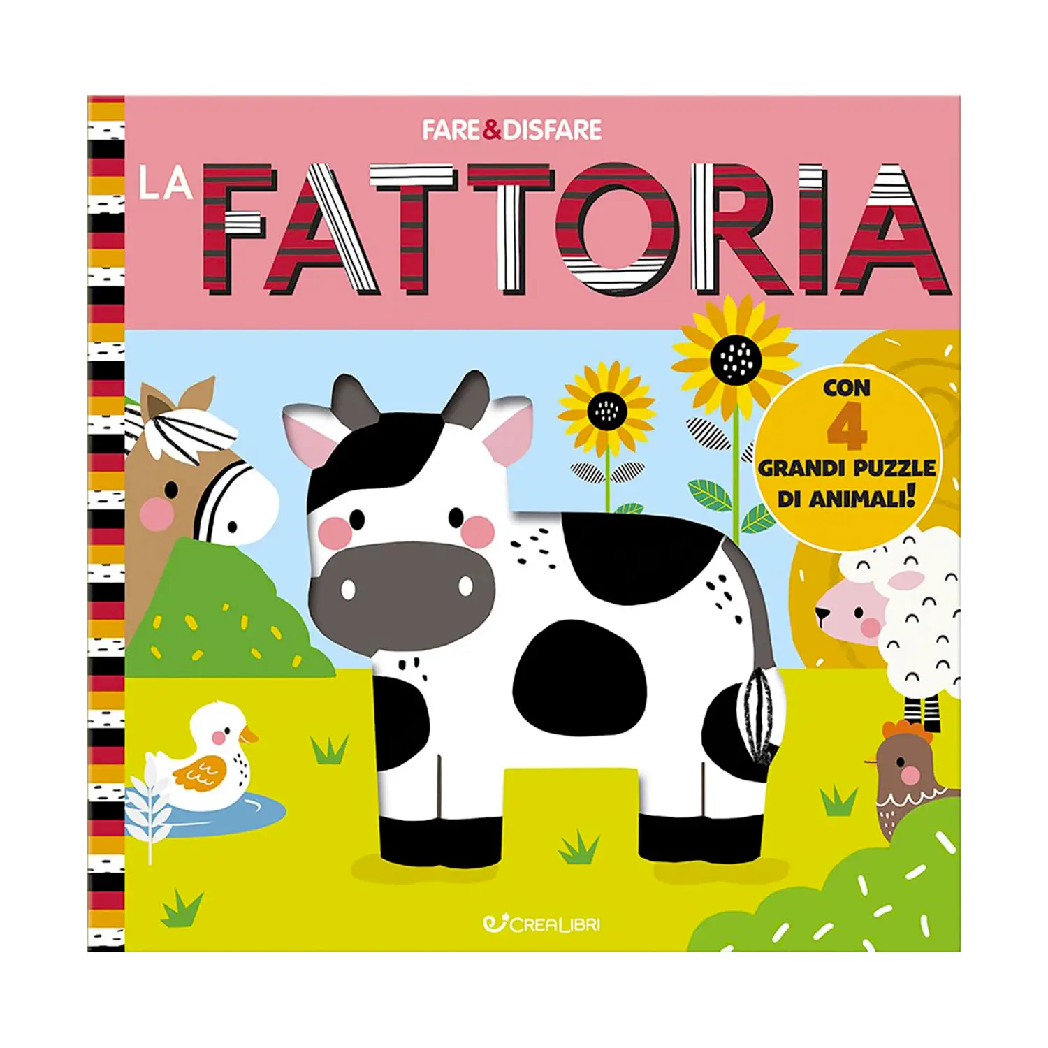 Libro Fare & Disfare: La Fattoria Con 4 Puzzle A Grandi Tessere - Prima biblioteca