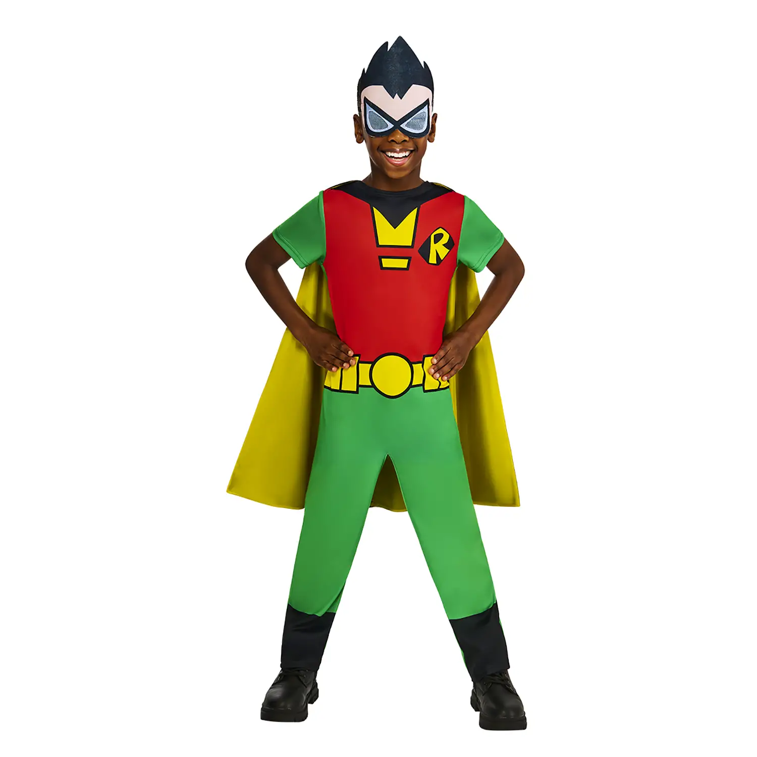 Costume Teen Titans Go Classic Robin - Taglia S - 7/8 Anni - abiti bambino e bambina