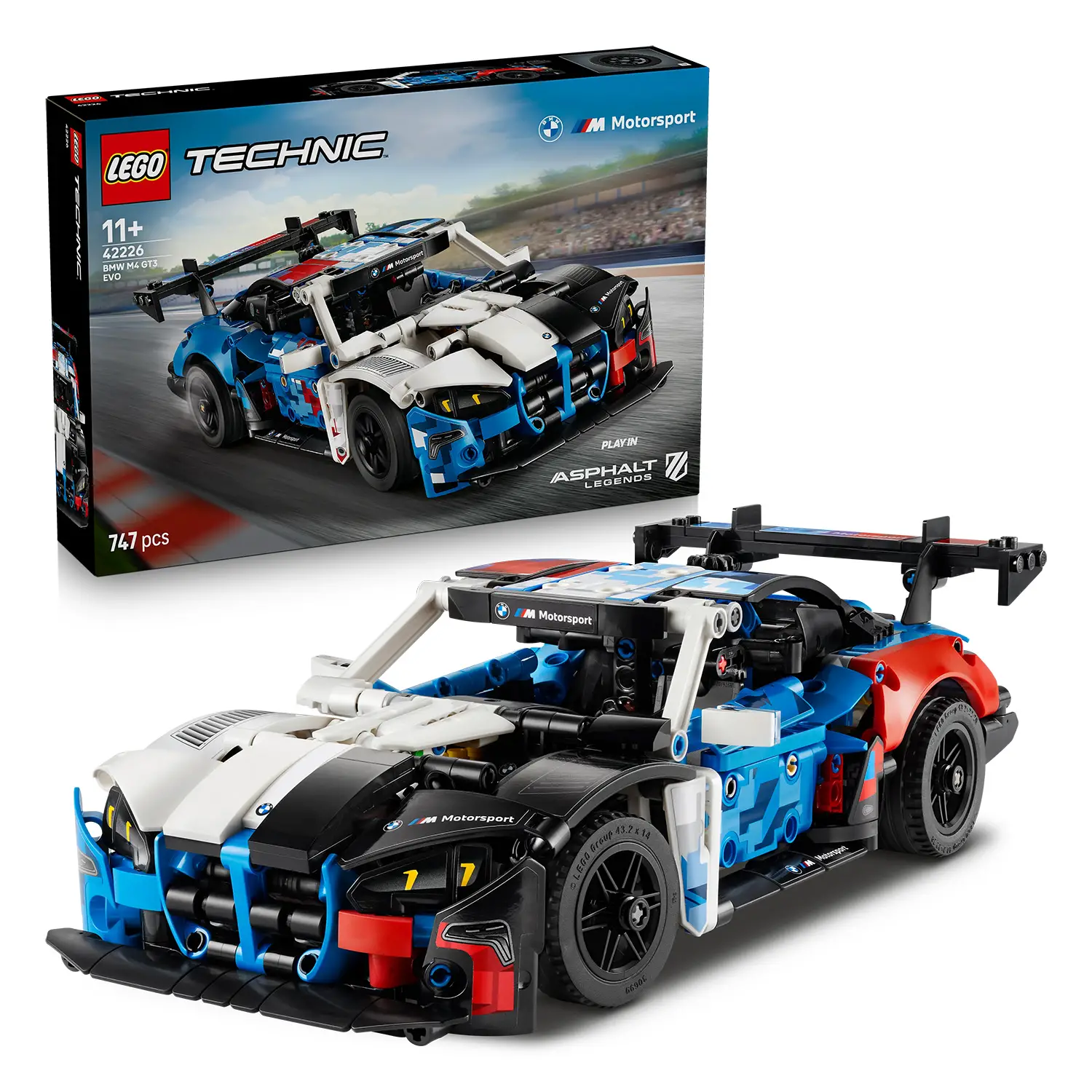 LEGO Technic BMW M4 GT3 EVO 42226 Auto da Corsa STEM - lego