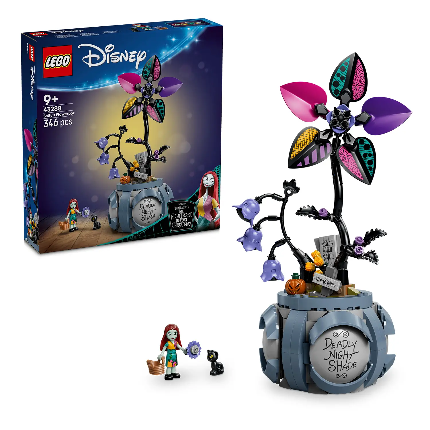 LEGO Disney Vaso di Fiori di Sally 43288 Decorazione Apribile - lego