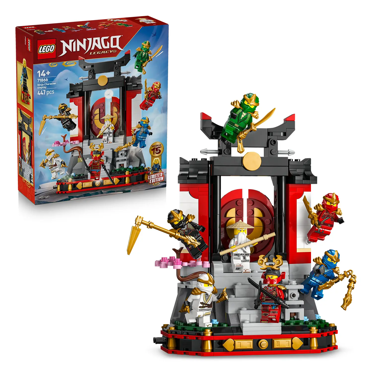 Lego Ninjago Display Personaggi Ninja – 15° Anniversario 71866 - lego