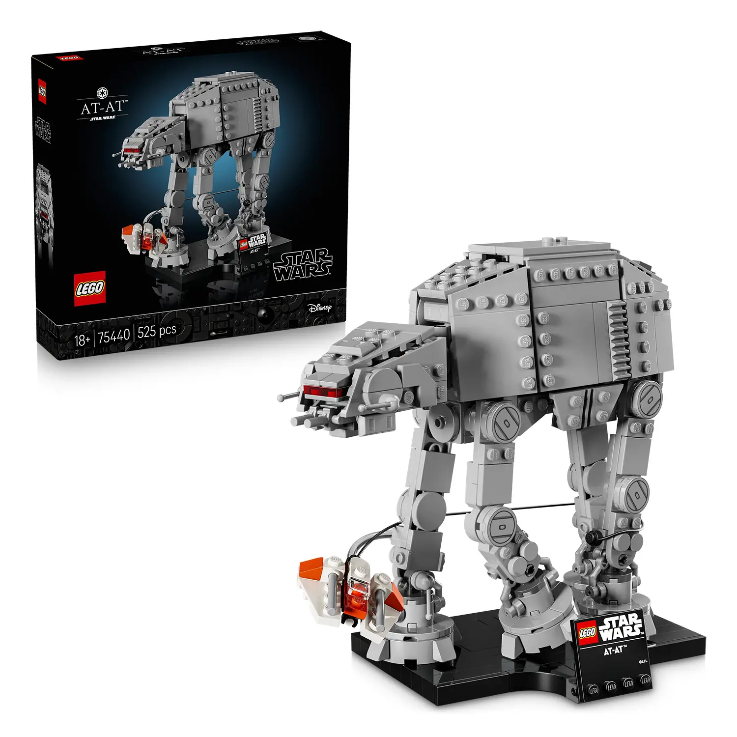 LEGO Star Wars AT-AT 75440 Modellino da Esposizione per Adulti - lego