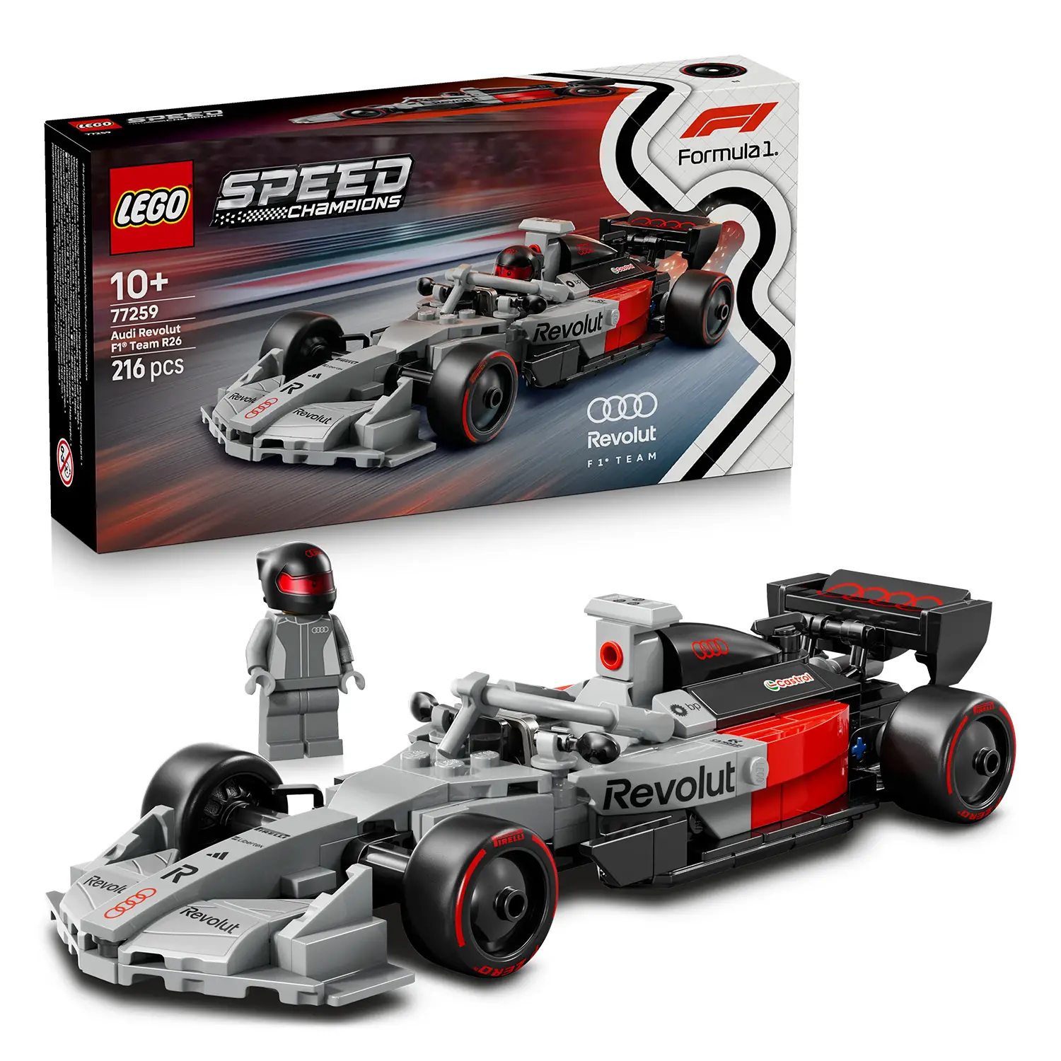 Lego Speed Champions Audi Revolut F1 Team 77259 - lego