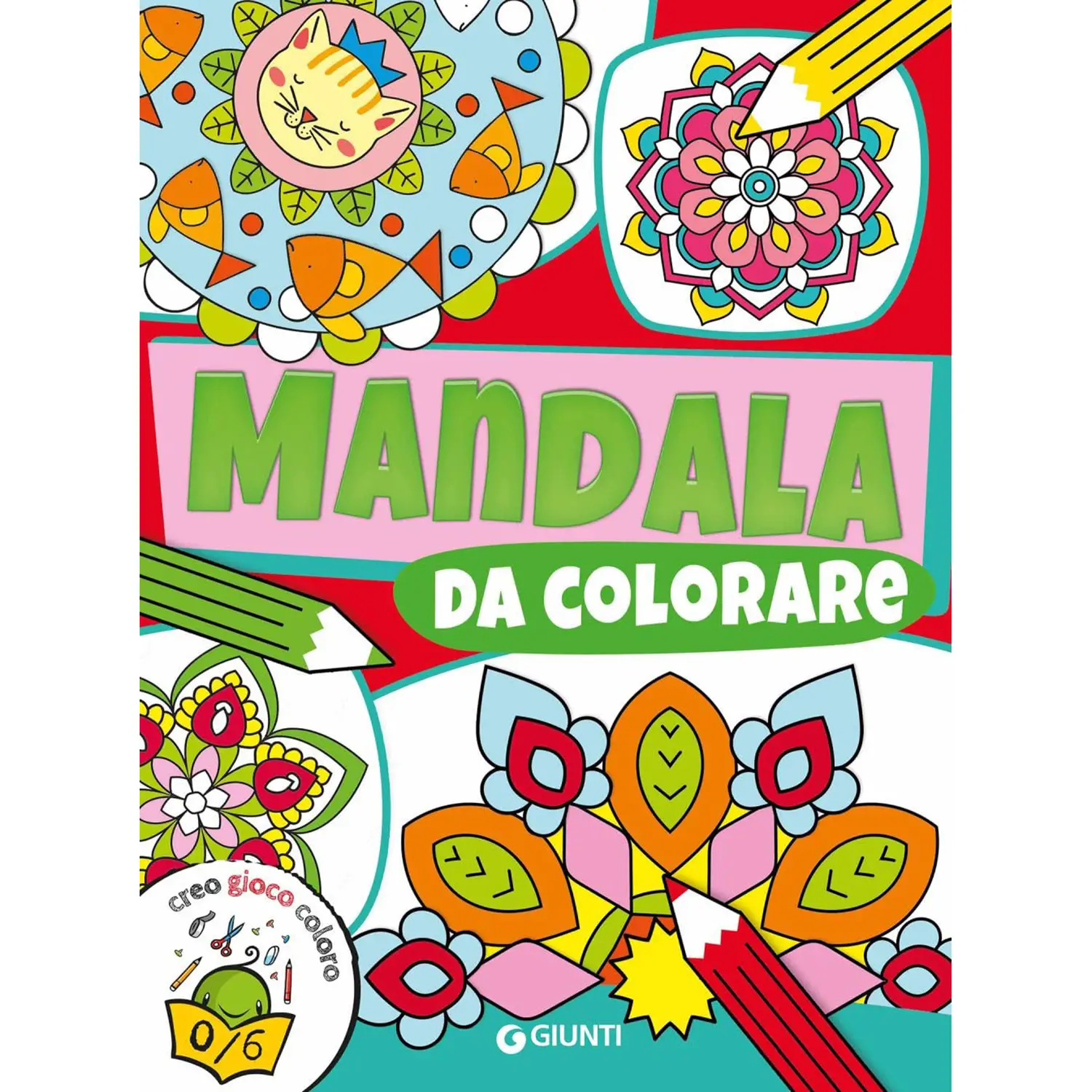 Mandala Junior Libro Da Colorare Zerosei - Prima biblioteca