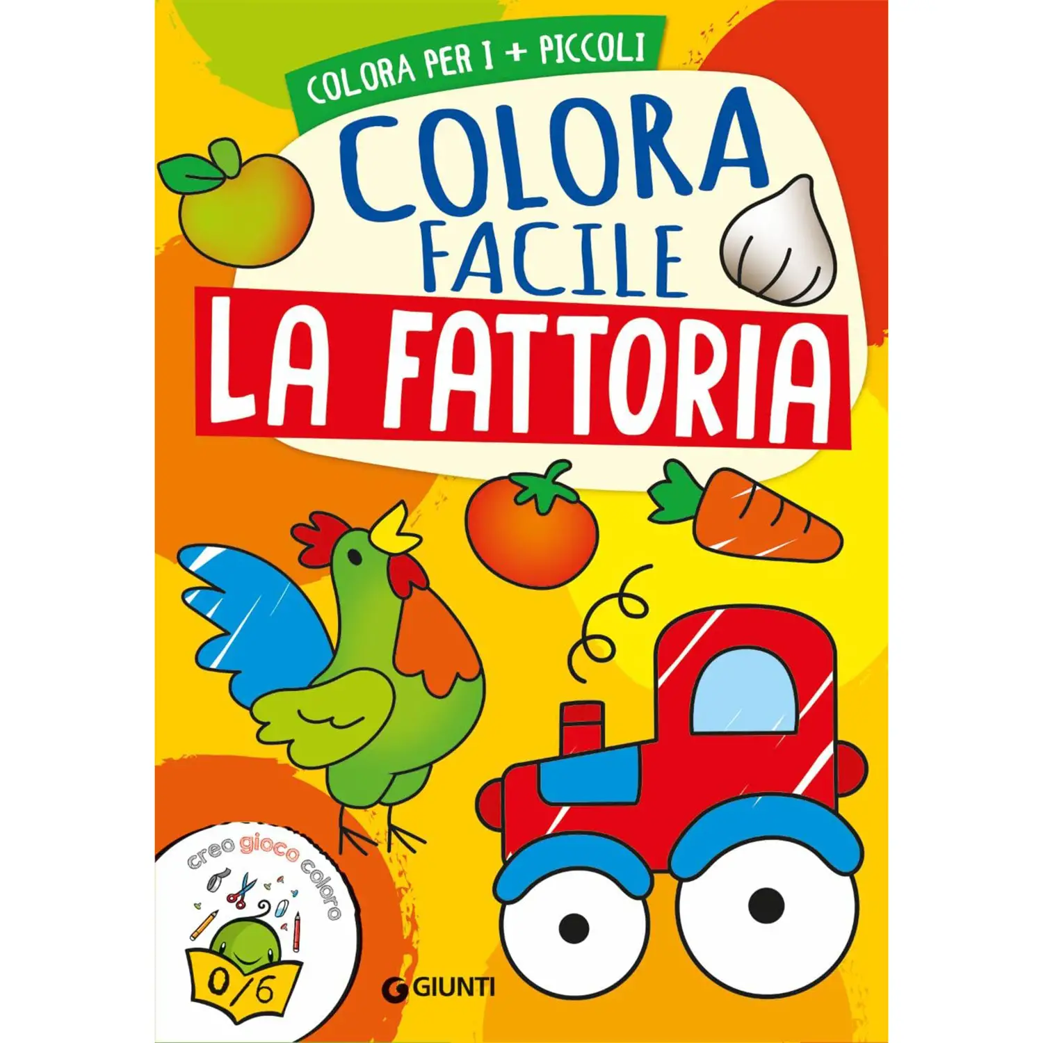 Libro Colora Facile La Fattoria - Prima biblioteca