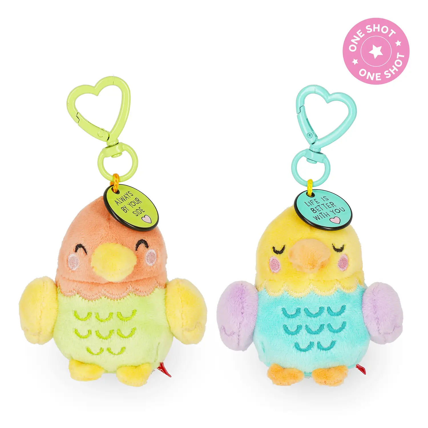 Legami - Super Soft! Portachiavi Peluche Love Birds - regalo e gadget valigeria