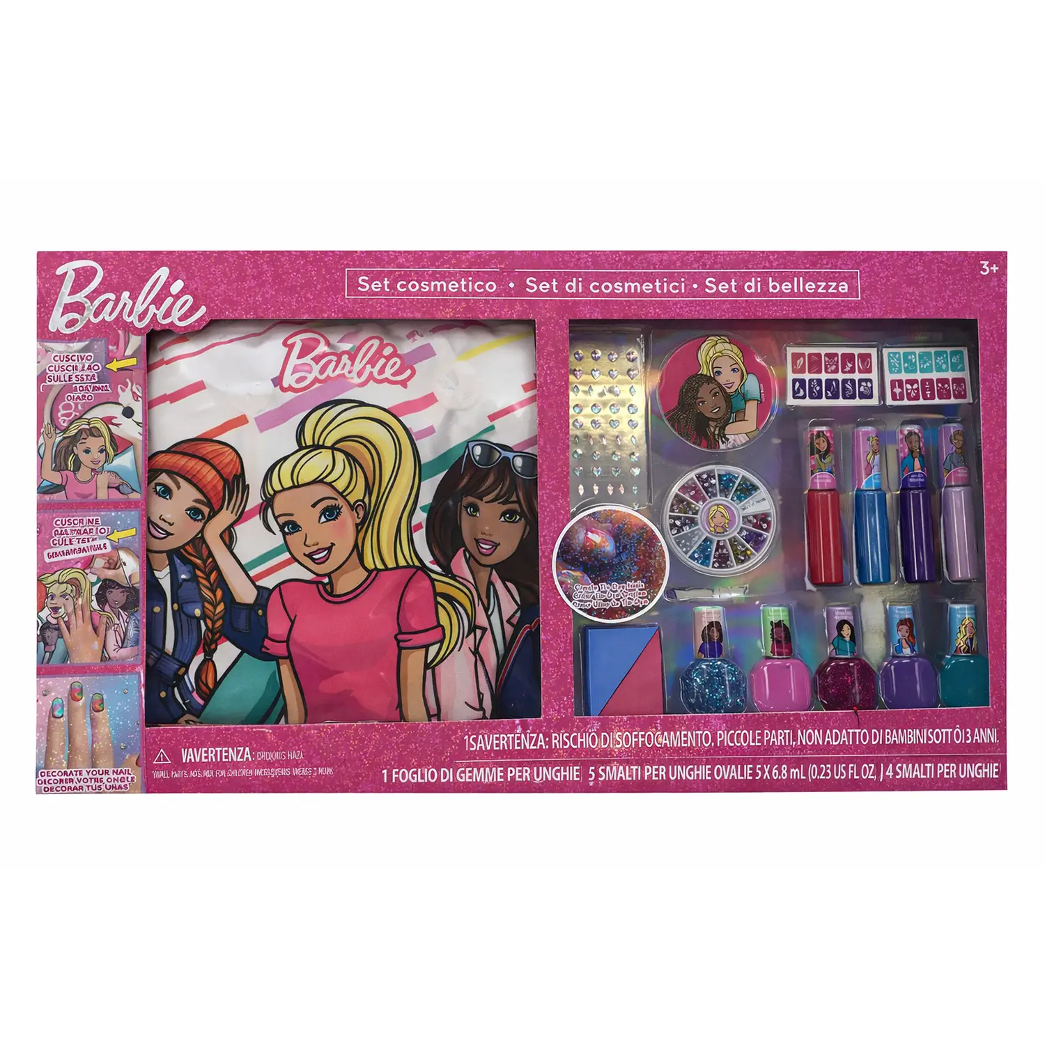 Barbie Set di Bellezza con Cuscino - bellezza e accessori