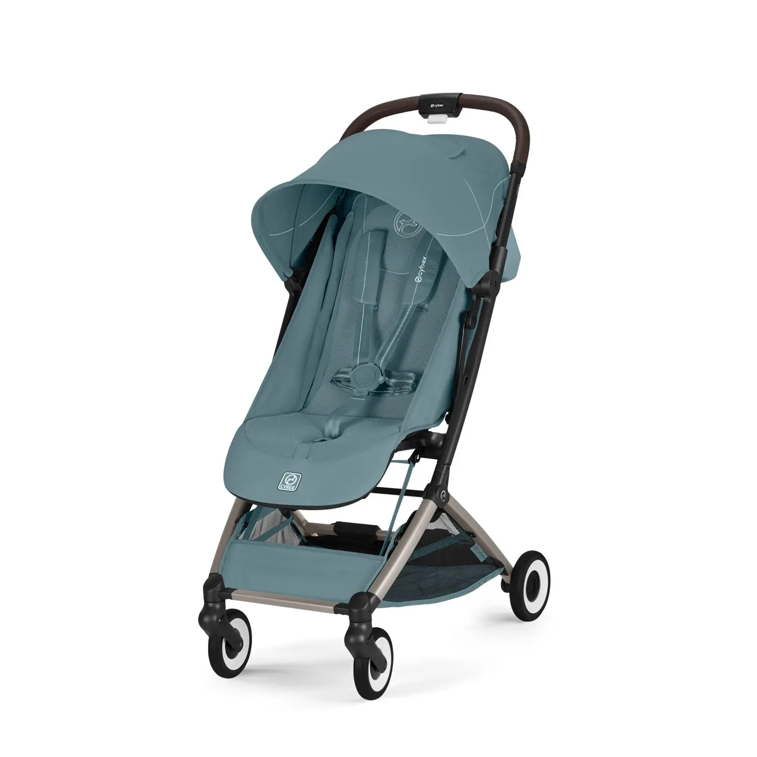 Passeggino Orfeo Stormy Blue Telaio Taupe Cybex - passeggini compatti
