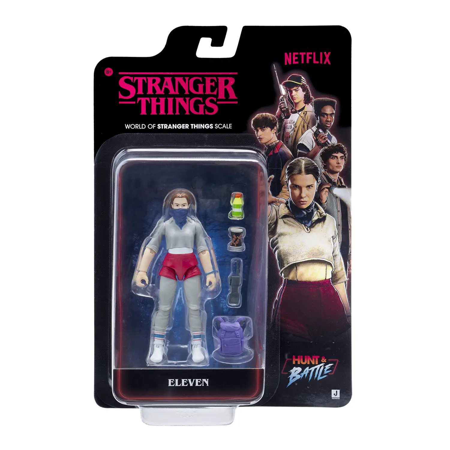 Stranger Things Personaggio Articolato Con Accessori 10 cm, Undici - action figures ed accessori
