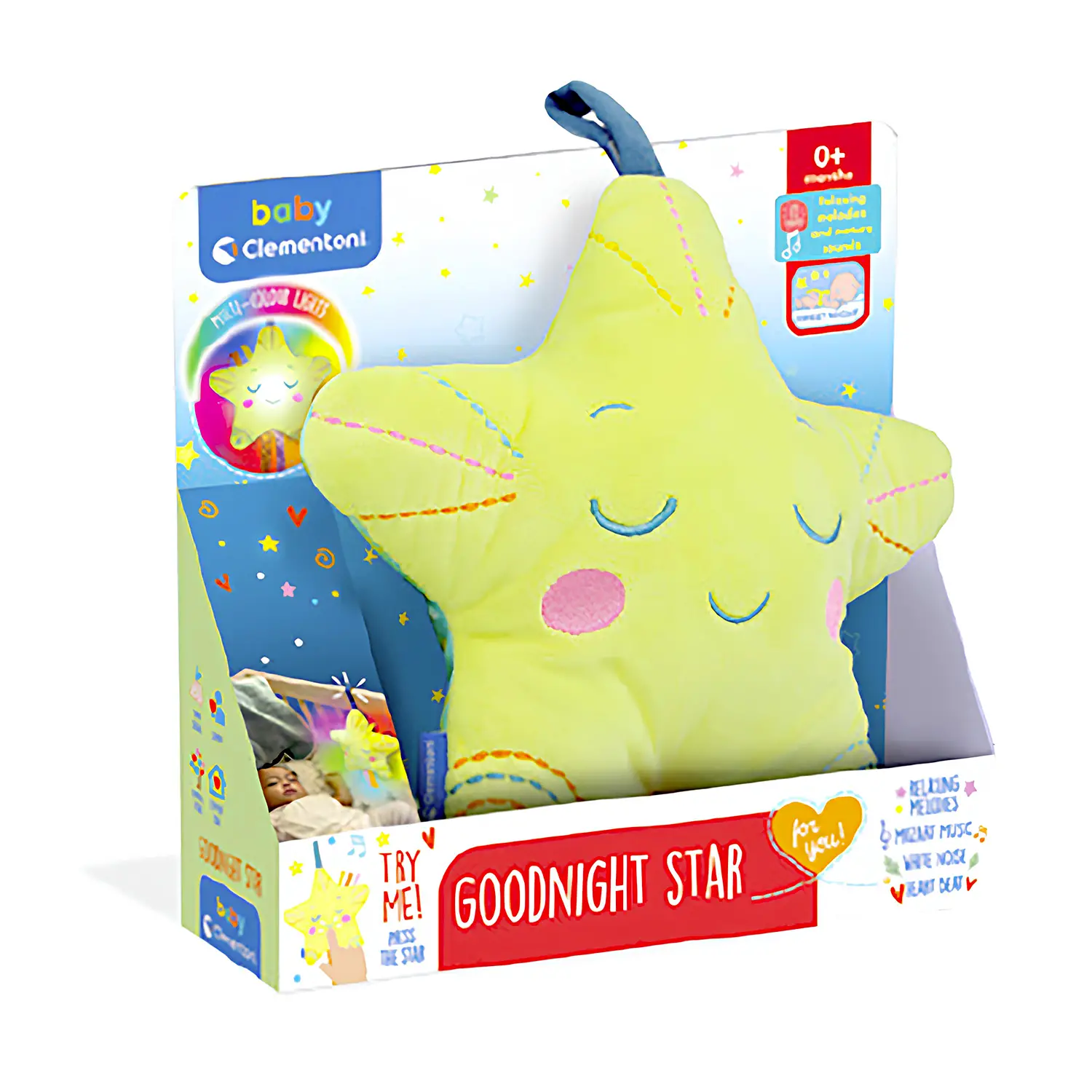 Peluche Luminoso Stellina Goodnight Star - Primi giochi
