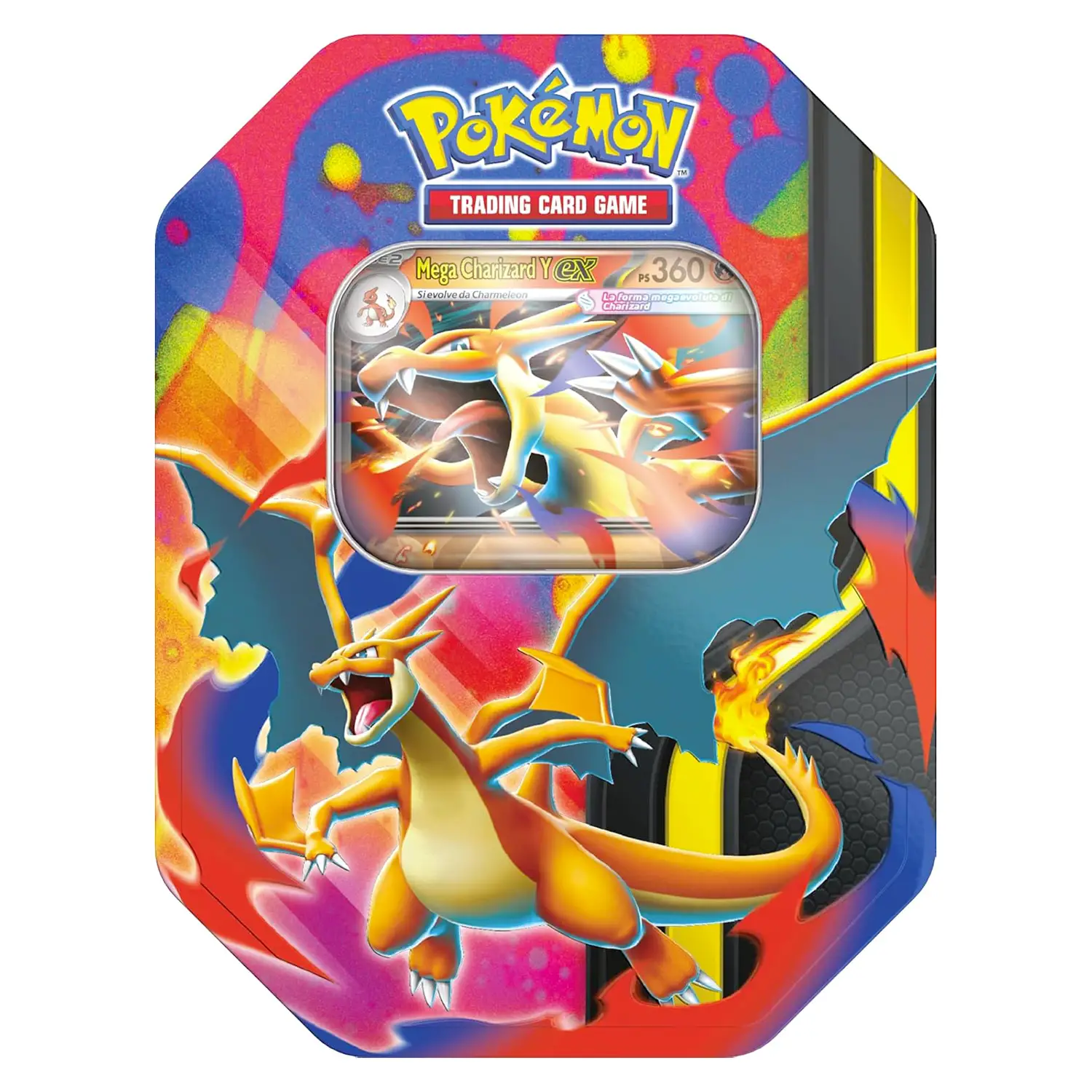 Pokemon Tin Da Collezione Mega Charizard Y-Ex - Giochi di società