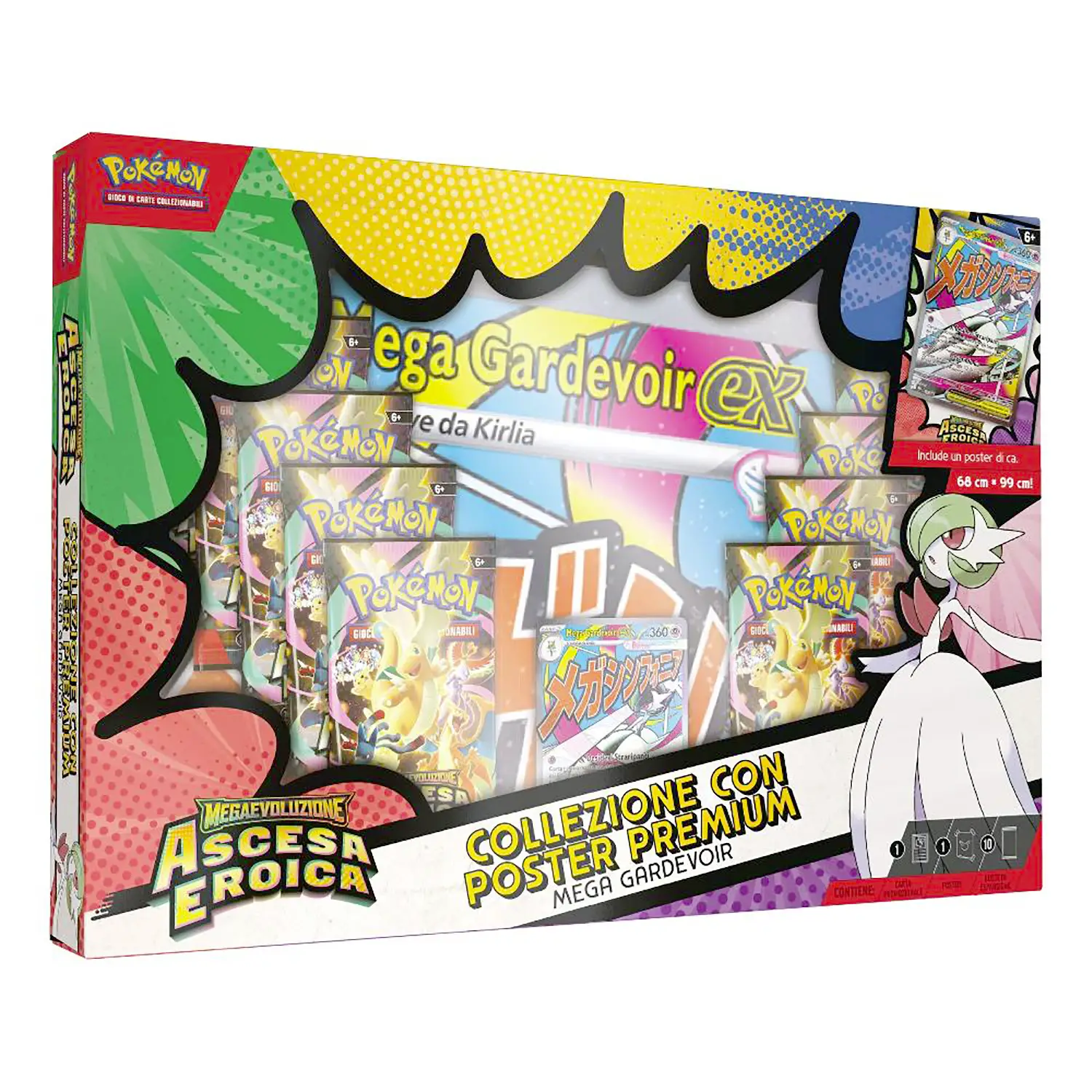 Pokemon M2.5 Collezione Poster Premium Mega Gardevoir - Giochi di società