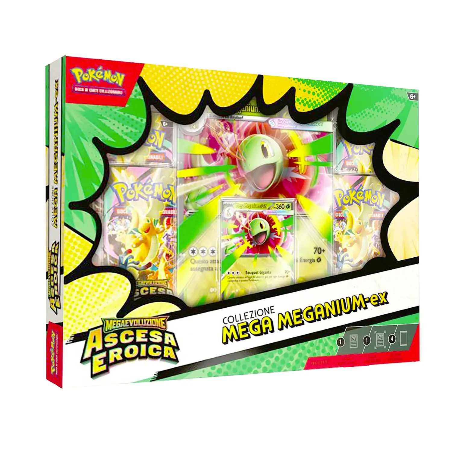 Pokemon M2.5 Collezione Mega Meganium-Ex - Giochi di società