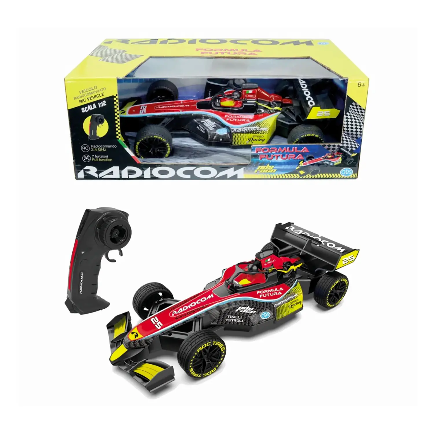 Auto Radiocomandata Radiocom Formula Futura Scala 1:12 - radiocomandi