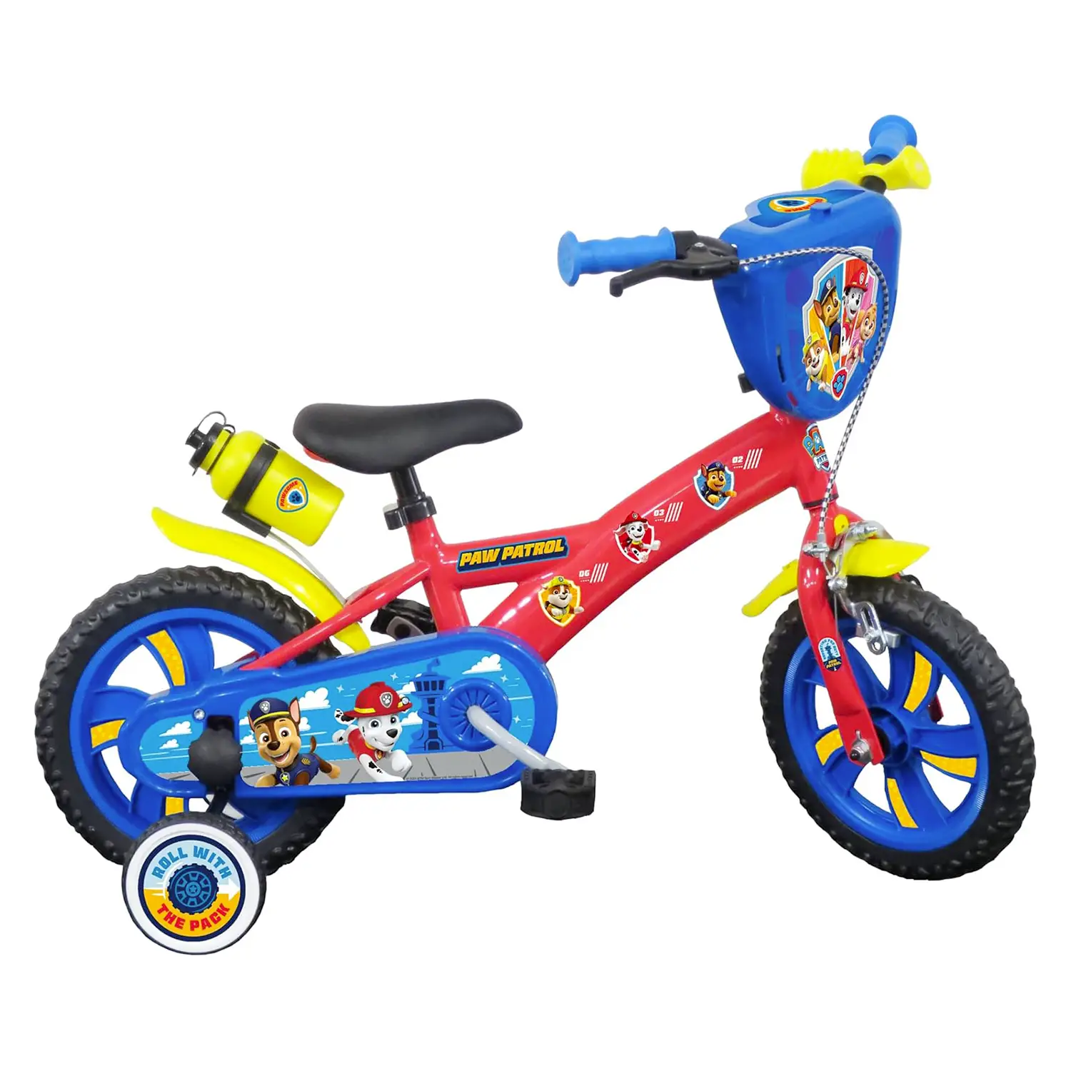 Bicicletta 12 Pollici Paw Patrol, Bici per Bambini 2-4 anni - biciclette bambini