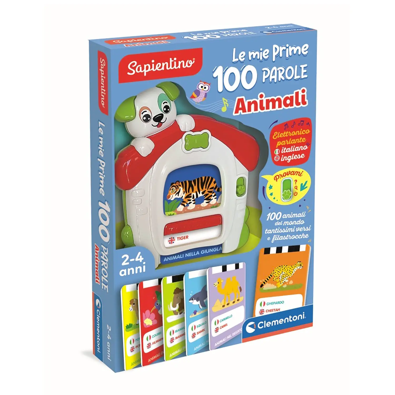 Sapientino Le Mie Prime 100 Parole - Animali - sapientino