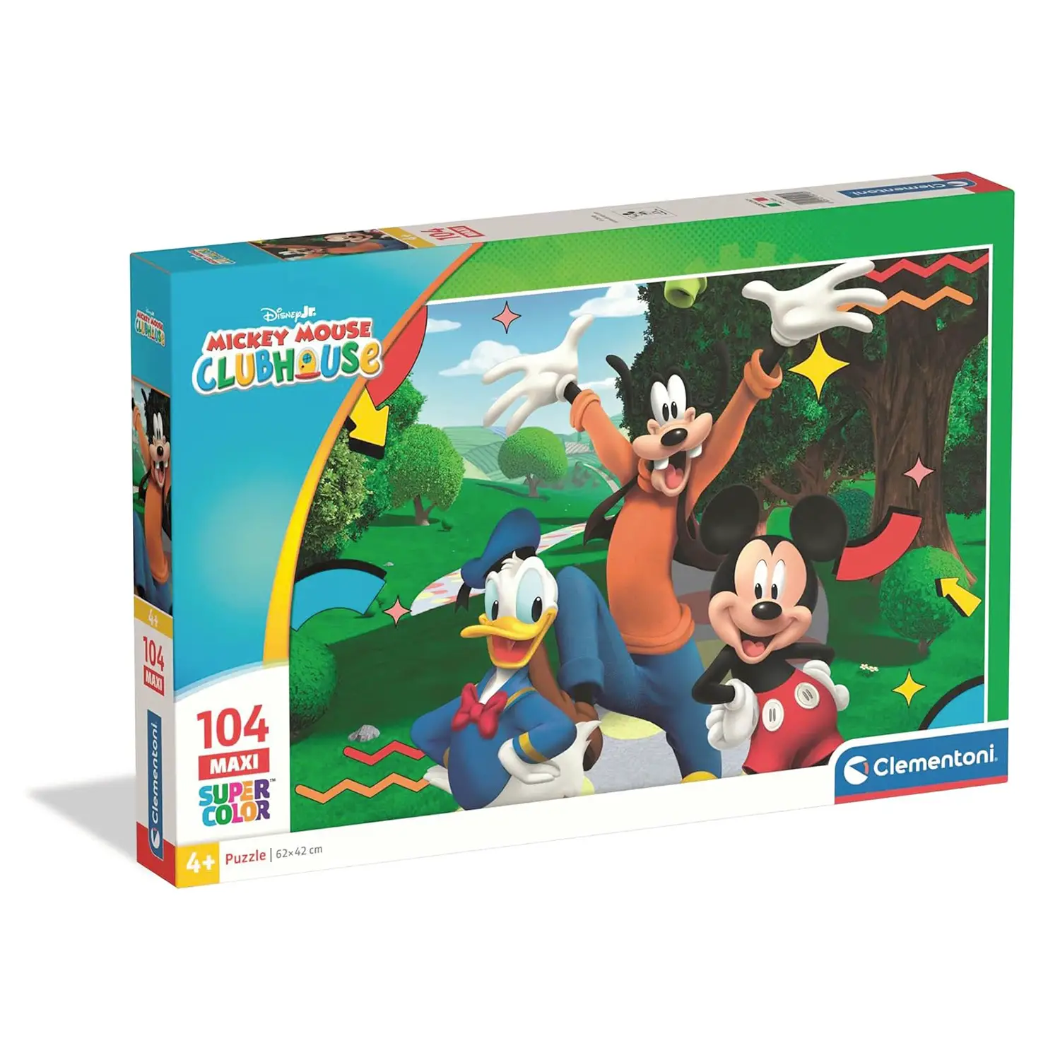 Puzzle 104 Pezzi Maxi Micky Mouse Club House - Puzzle in cartone