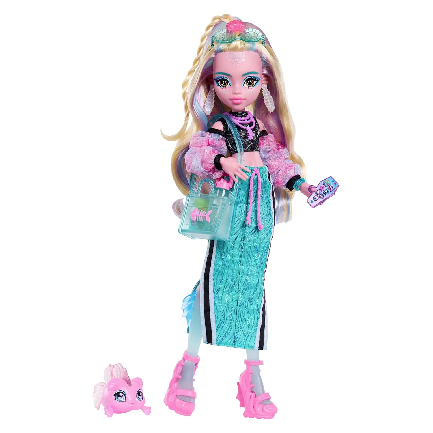 Monster High Core Lagoona Bambola Con Accessori - collezionabili bambina