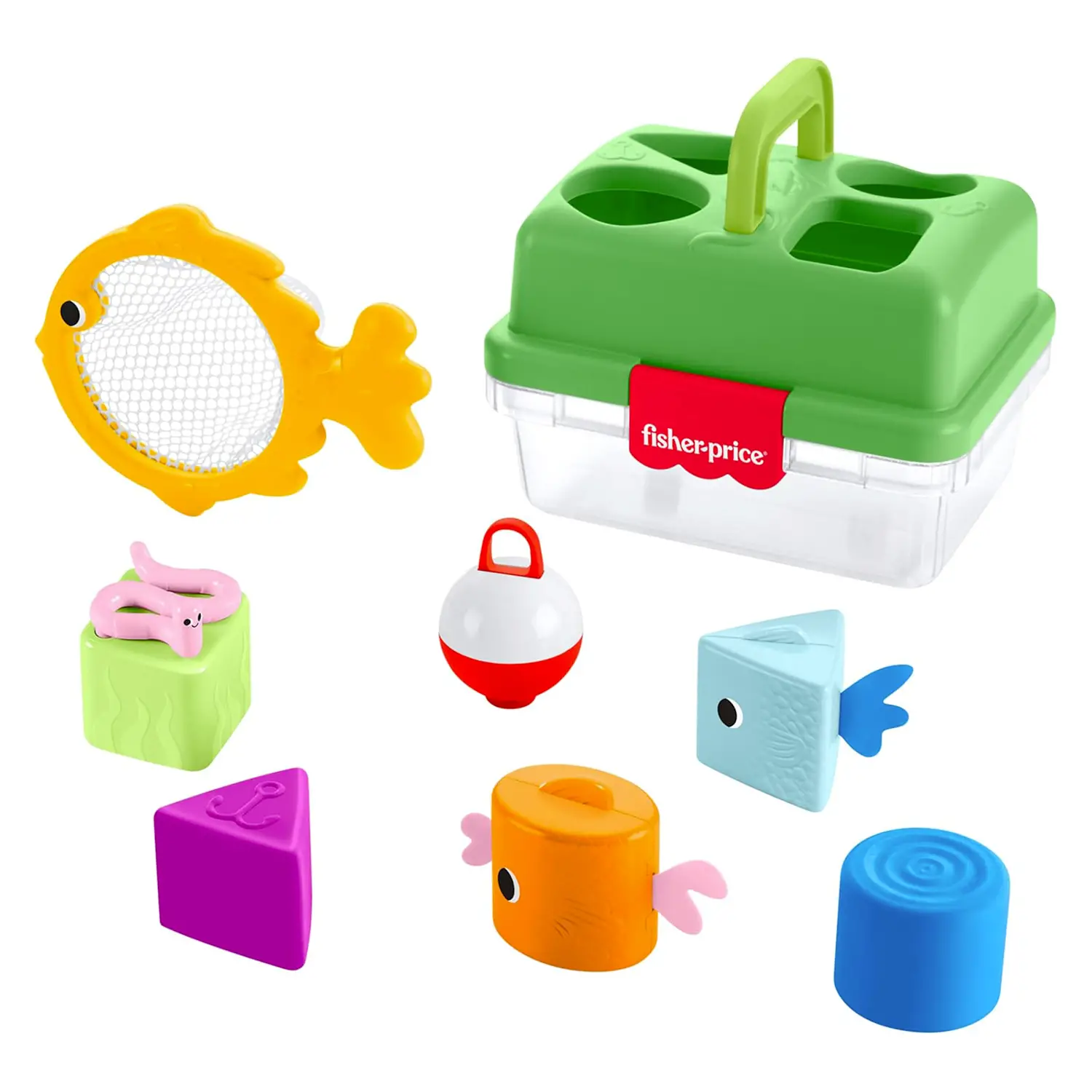 Fisher Price Cassetta Della Pesca Sensoriale - Primi giochi