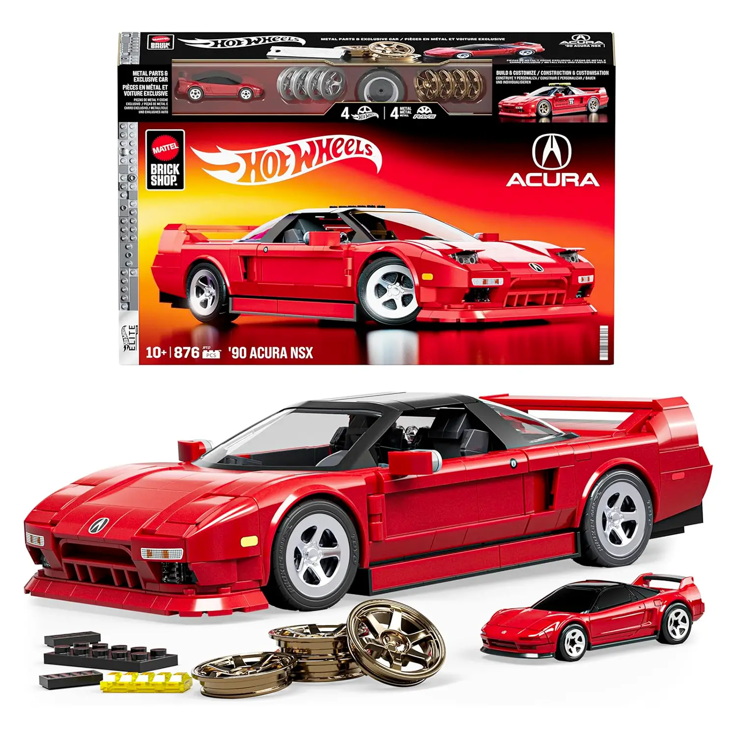 Hot Wheels Set Da Costruire - Elite Acura - modellini