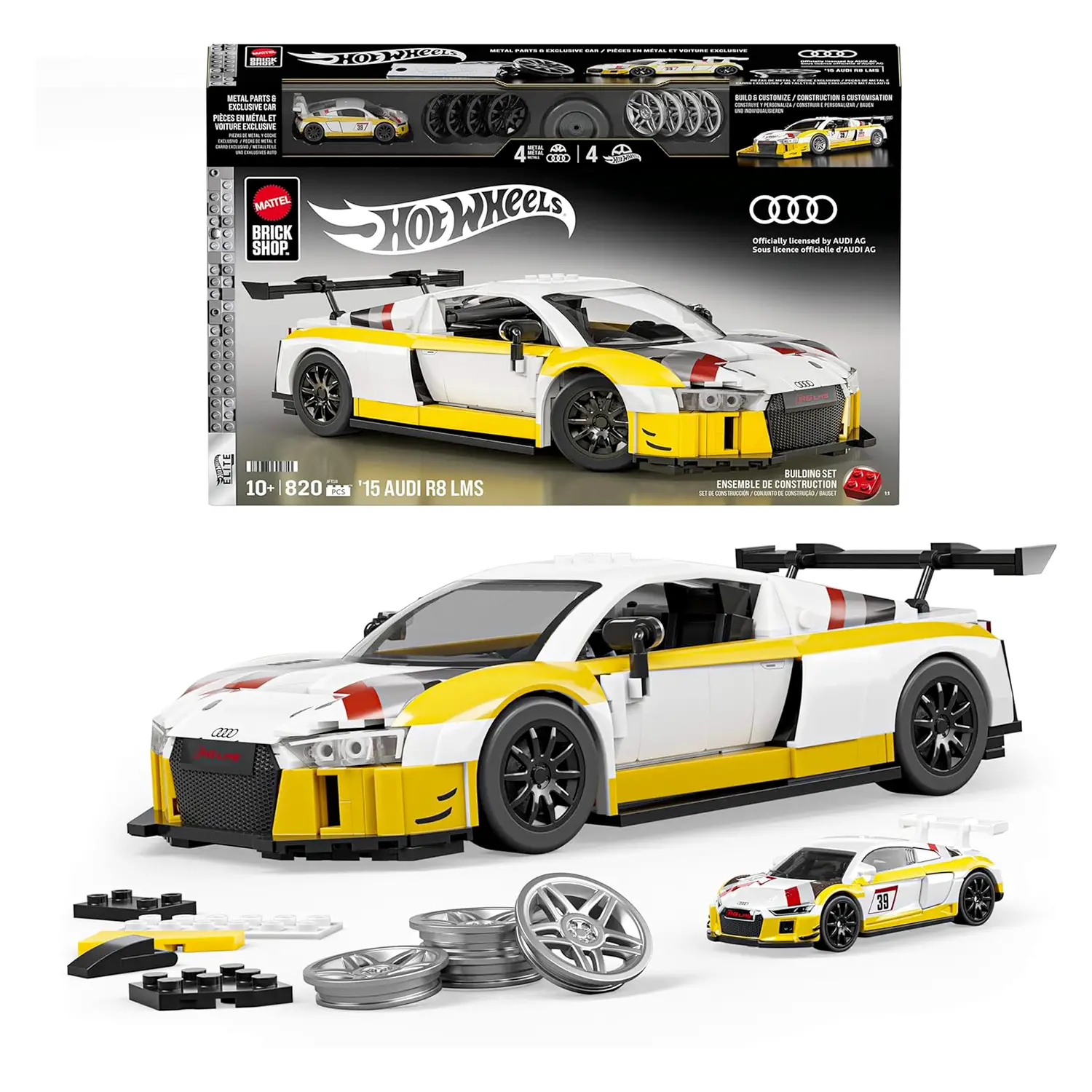 Hot Wheels Set Da Costruire - Elite Audi - modellini