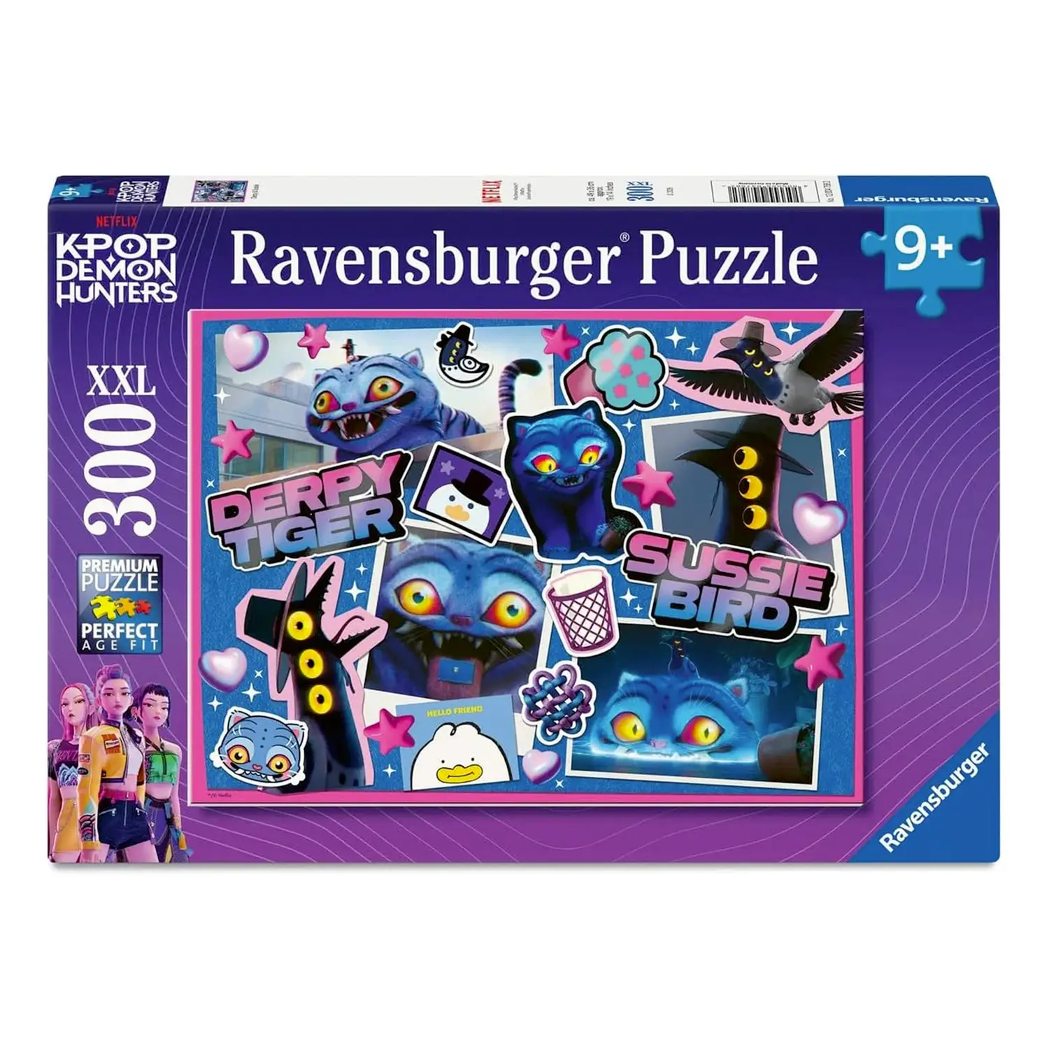 Puzzle 300 Pezzi XXL K-Pop Demon Hunters - Puzzle in cartone