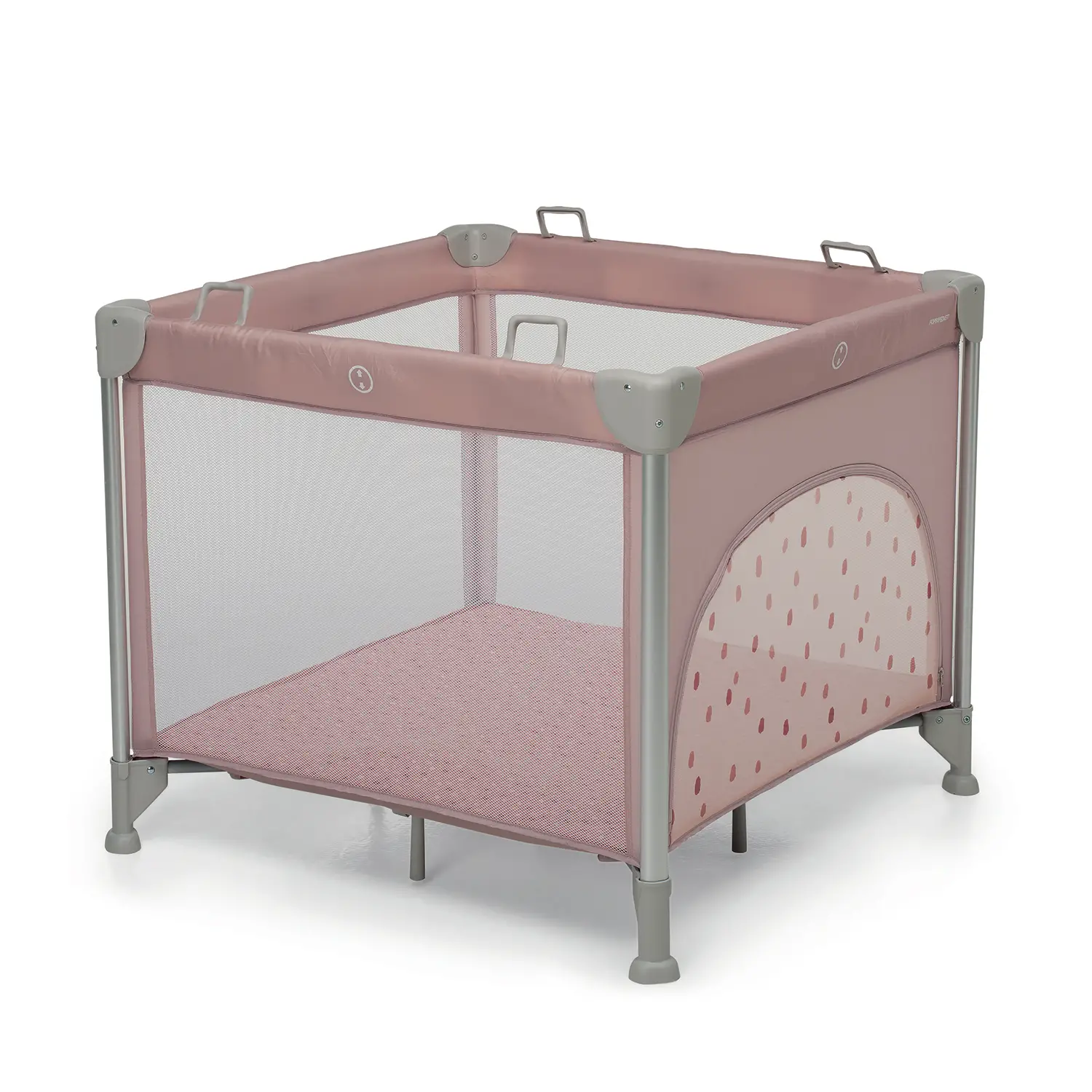 Box Quadrato Jubox Rose Foppapedretti - lettini da viaggio