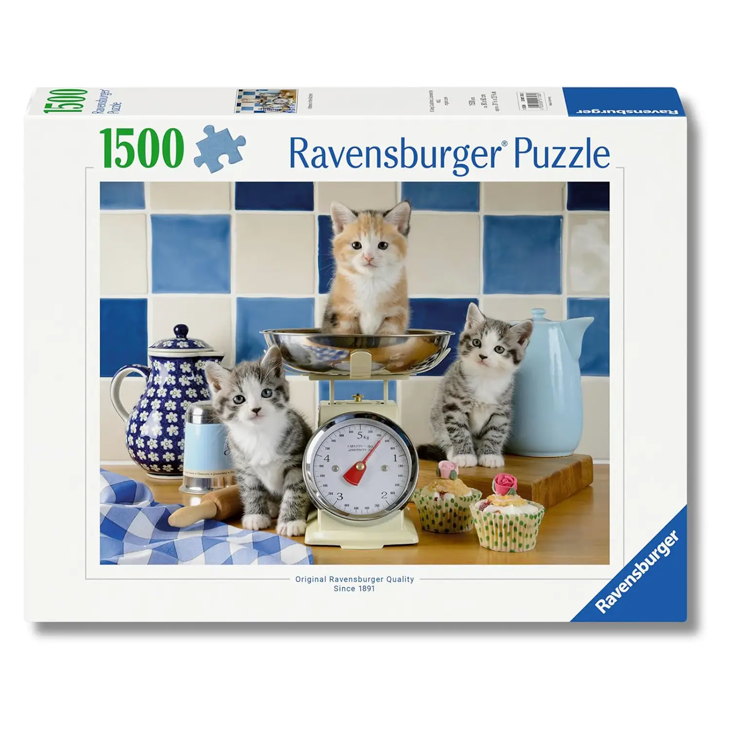 Puzzle 1500 Pezzi Gattini In Cucina - Puzzle in cartone