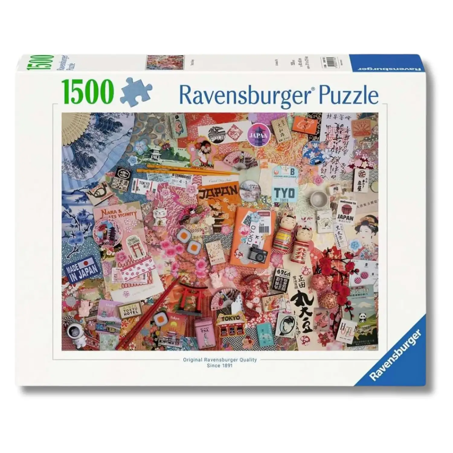 Puzzle 1500 Pezzi Viaggio A Tokyo - Puzzle in cartone