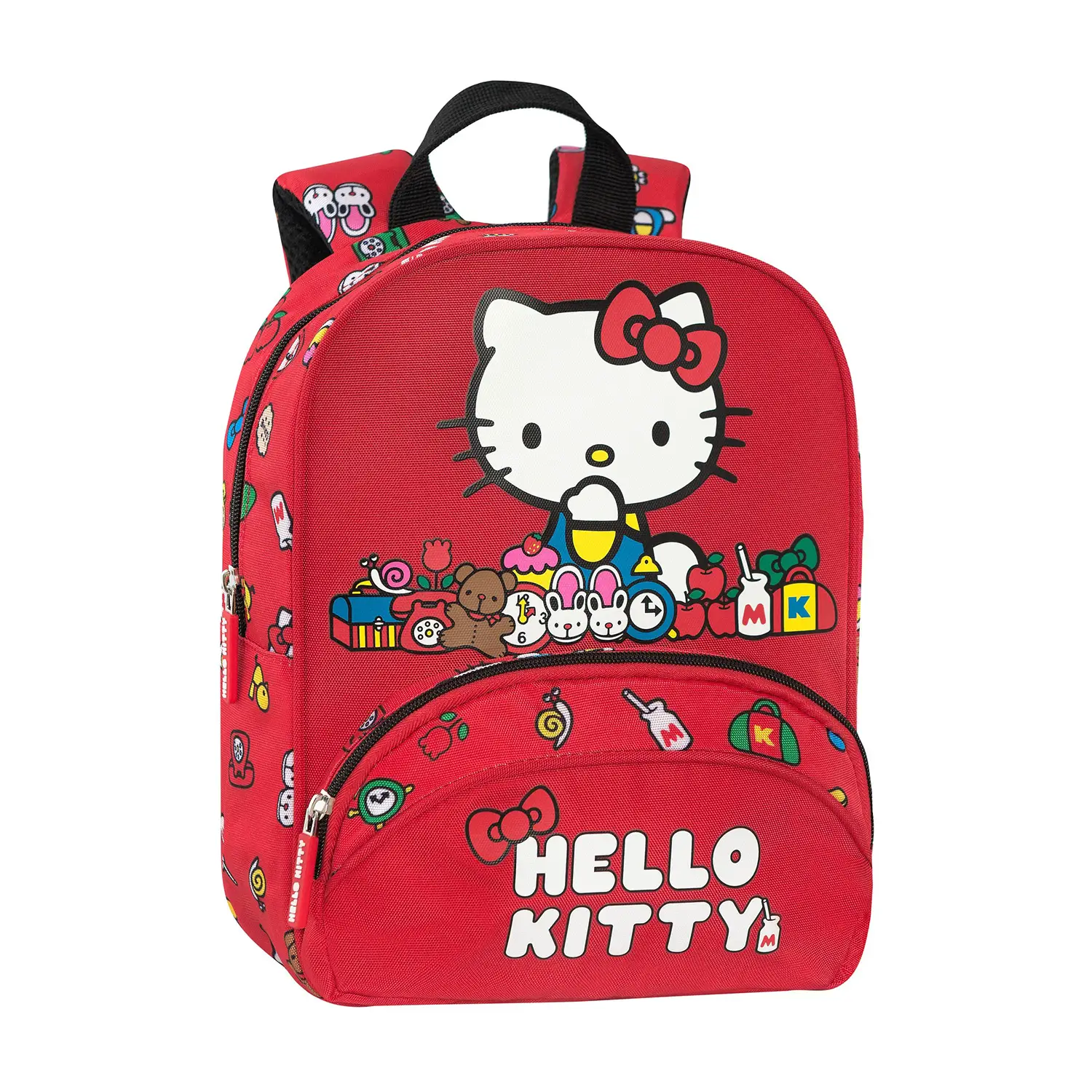 Mini Zaino Hello Kitty Bambina Asilo 23x30 cm - zainetti asilo