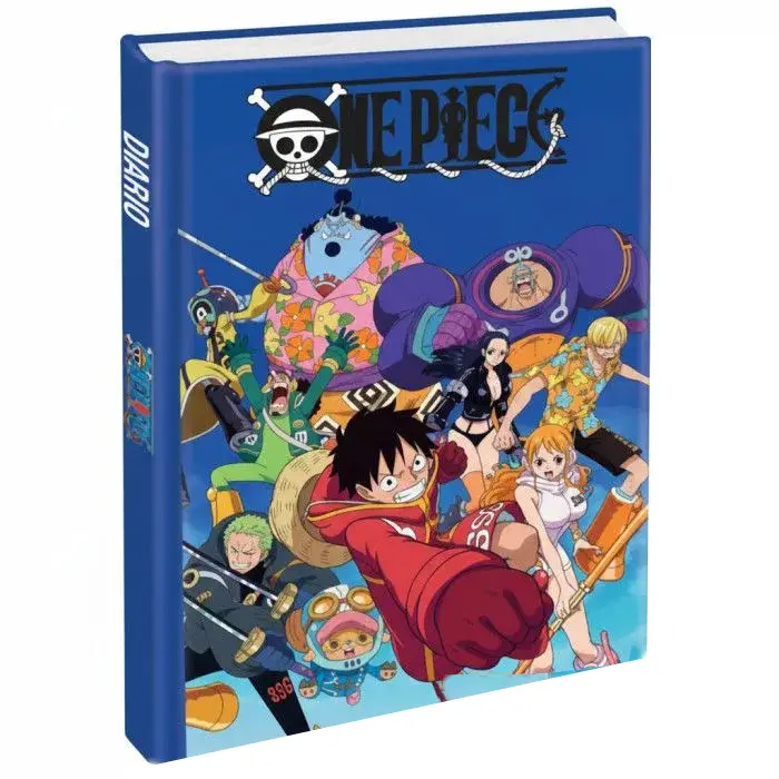One Piece Diario 12 Mesi Standard Blu - diari