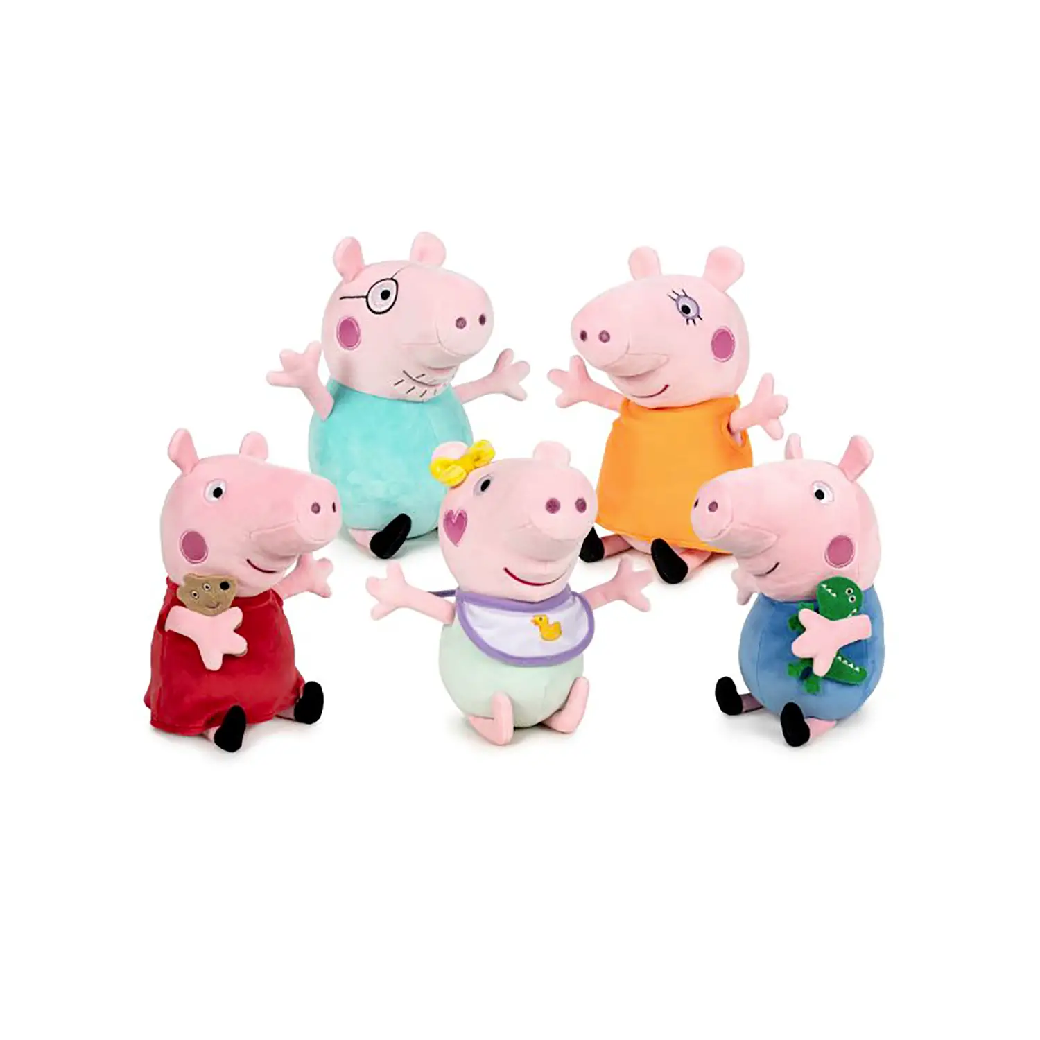 Peluche Peppa Pig Personaggi Assortiti 35 Cm - peluches 0/36 mesi