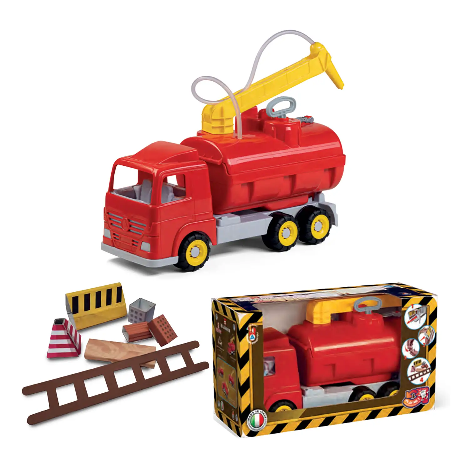 Camion Pompieri Millennium Giocattolo con Acqua 49 cm - modellini