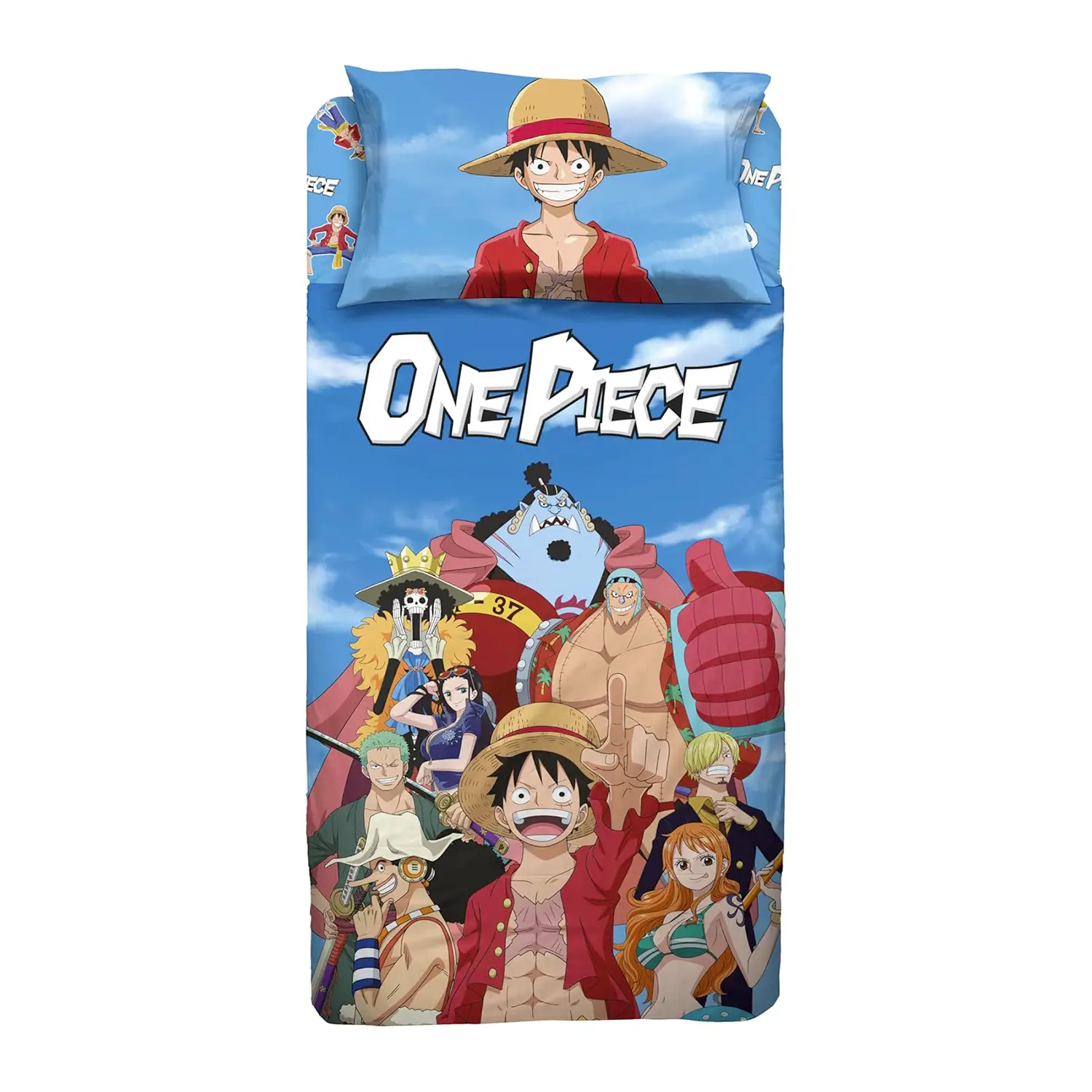 Completo Letto Singolo One Piece HERMET | Set 1 Piazza - biancheria casa
