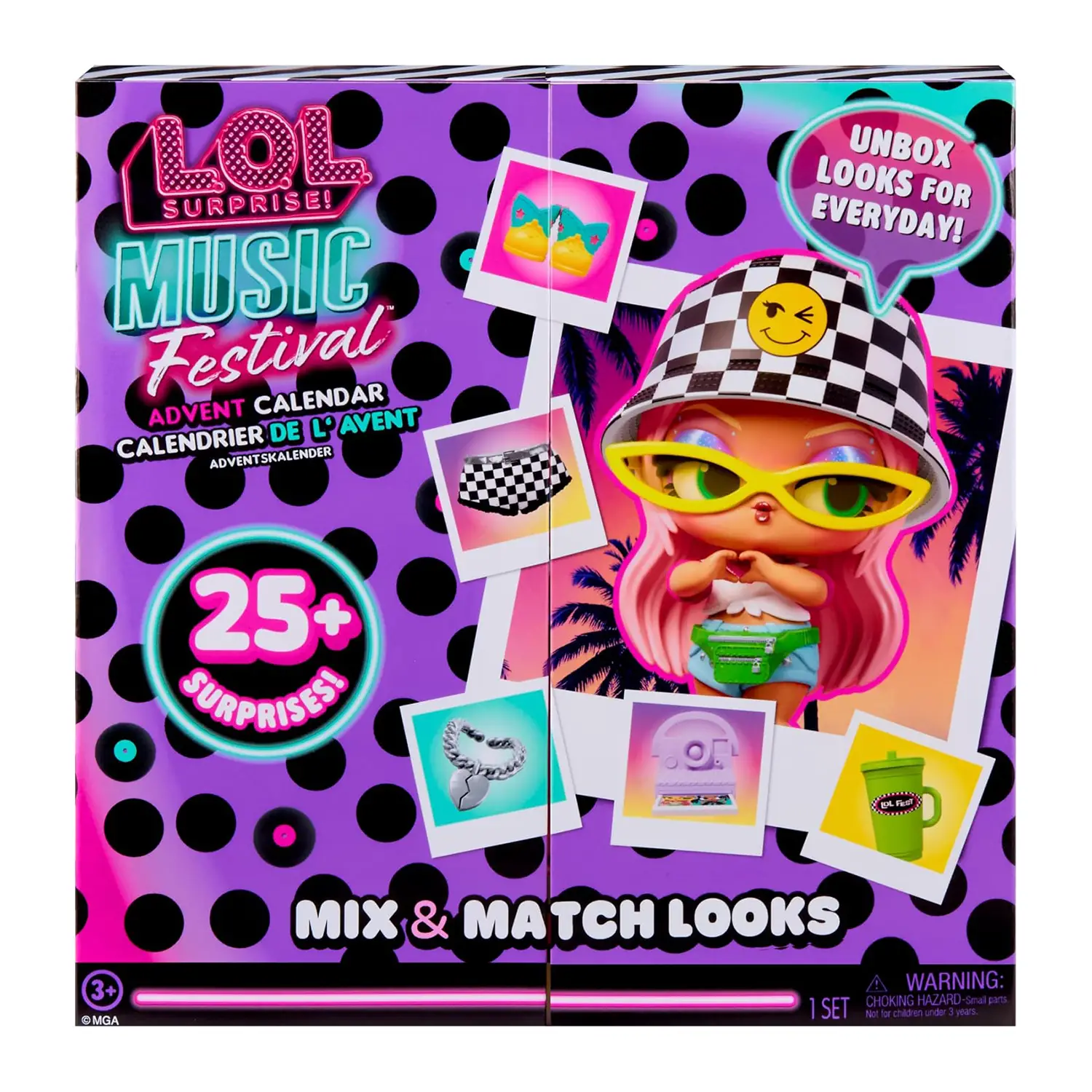 LOL Surprise Music Festival Advent Calendar - collezionabili bambina