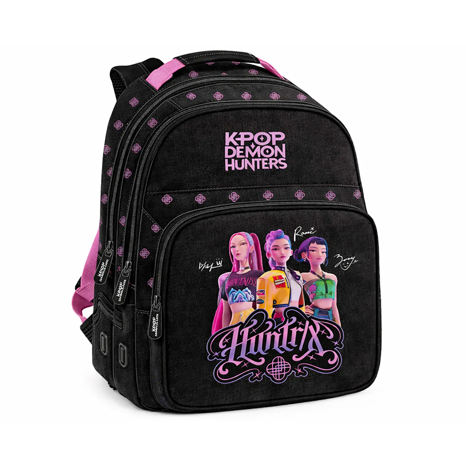 K Pop Demon Hunters Energy Zaino Doppio Scomparto - zaini scuola