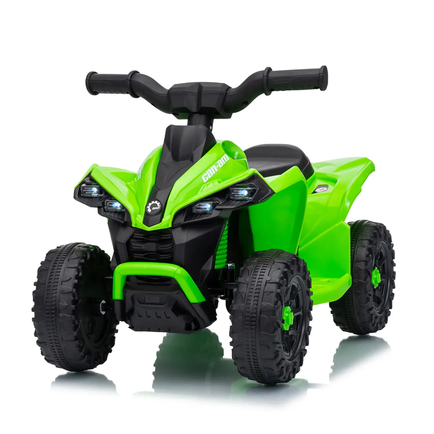 Quad Elettrico 6V per Bambini Can-Am Renegade ATV, Licenza Ufficiale, Verde - moto